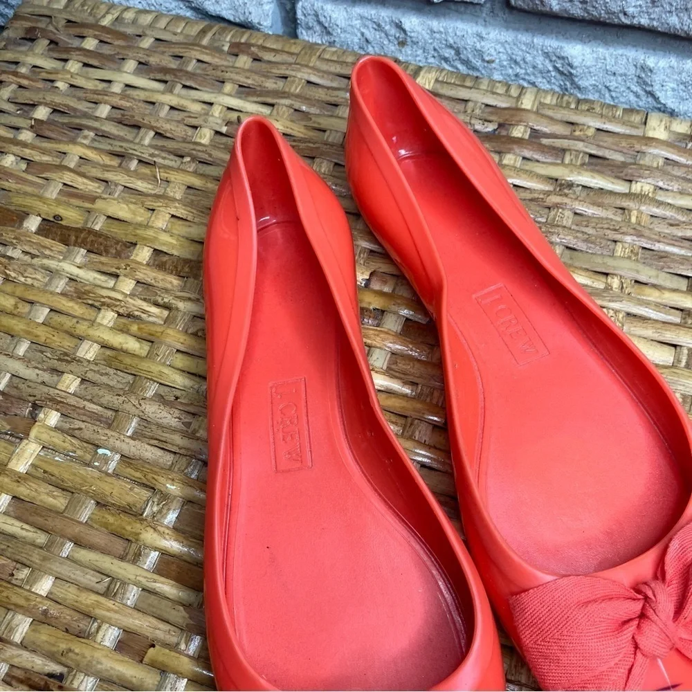 J. Crew Jelly Flats